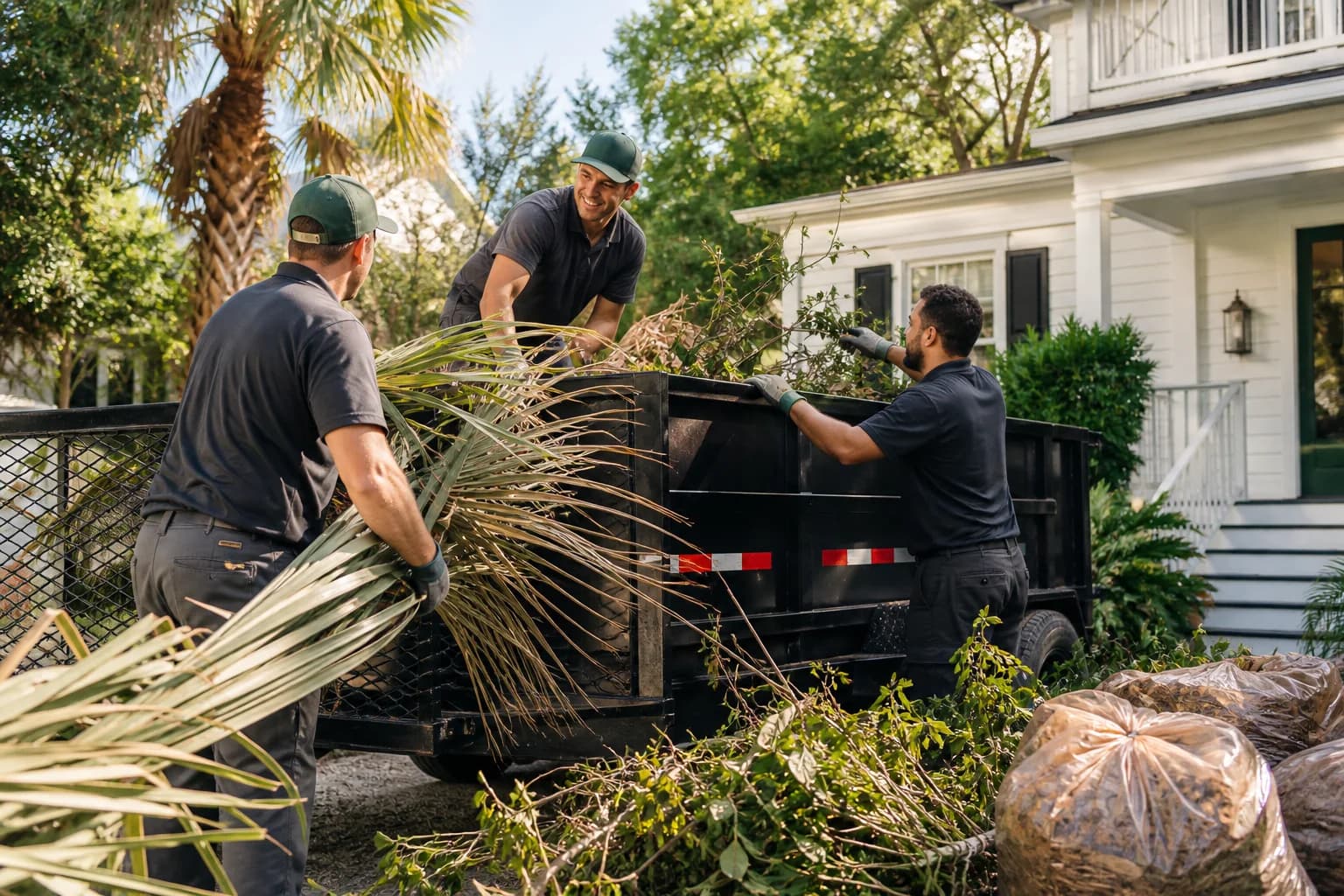 Yard Waste Removal in the Charleston area